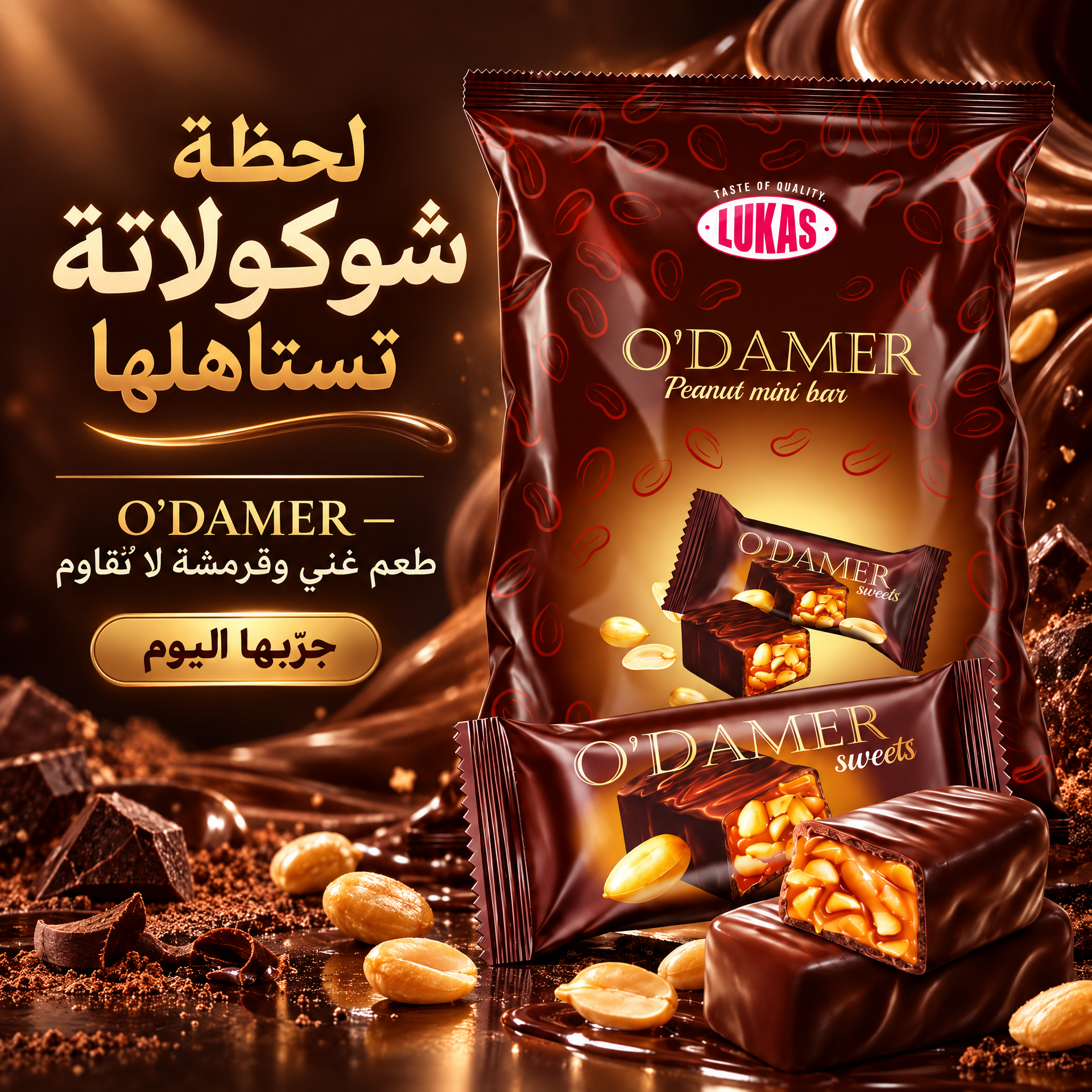 حلوى شارزان بالشوكلاتة — شوكلاتة